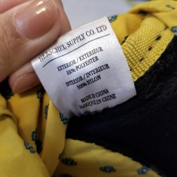 Herschel Poly Backpack For Unisex Salmon Apricot Pink Small Bag Bright Canvas - Picture 14 of 16